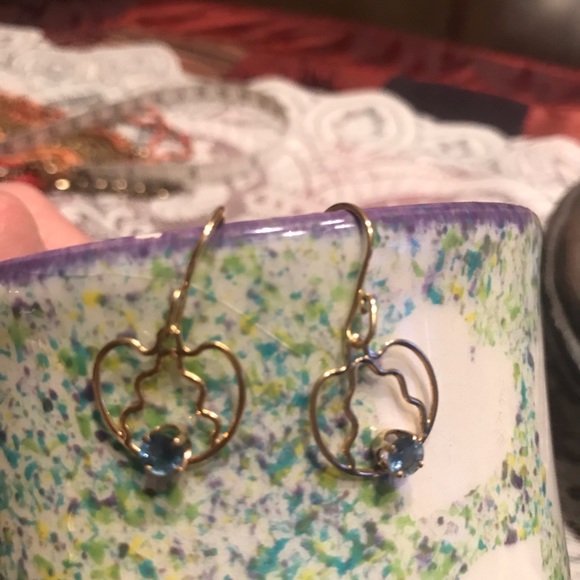 ———SOLD——————EARRINGS 14K ARTIST DESIGNED - Picture 14 of 16